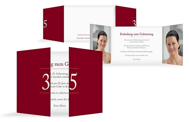 Geburtstagseinladungen – Einladungskarten zum Geburtstag ...