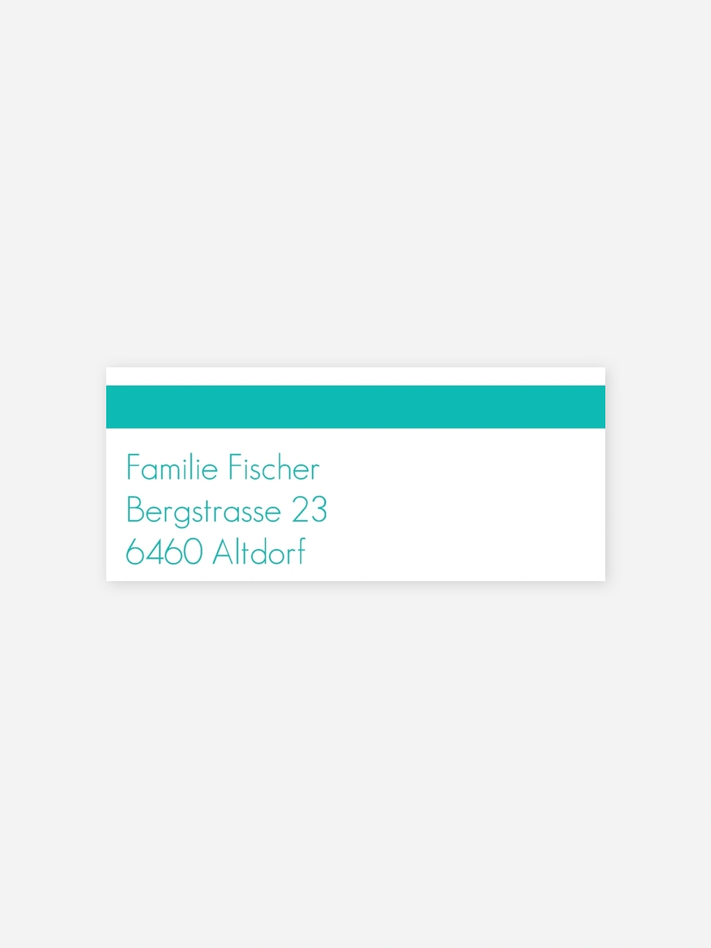 Absenderaufkleber Geburt Fotoreich