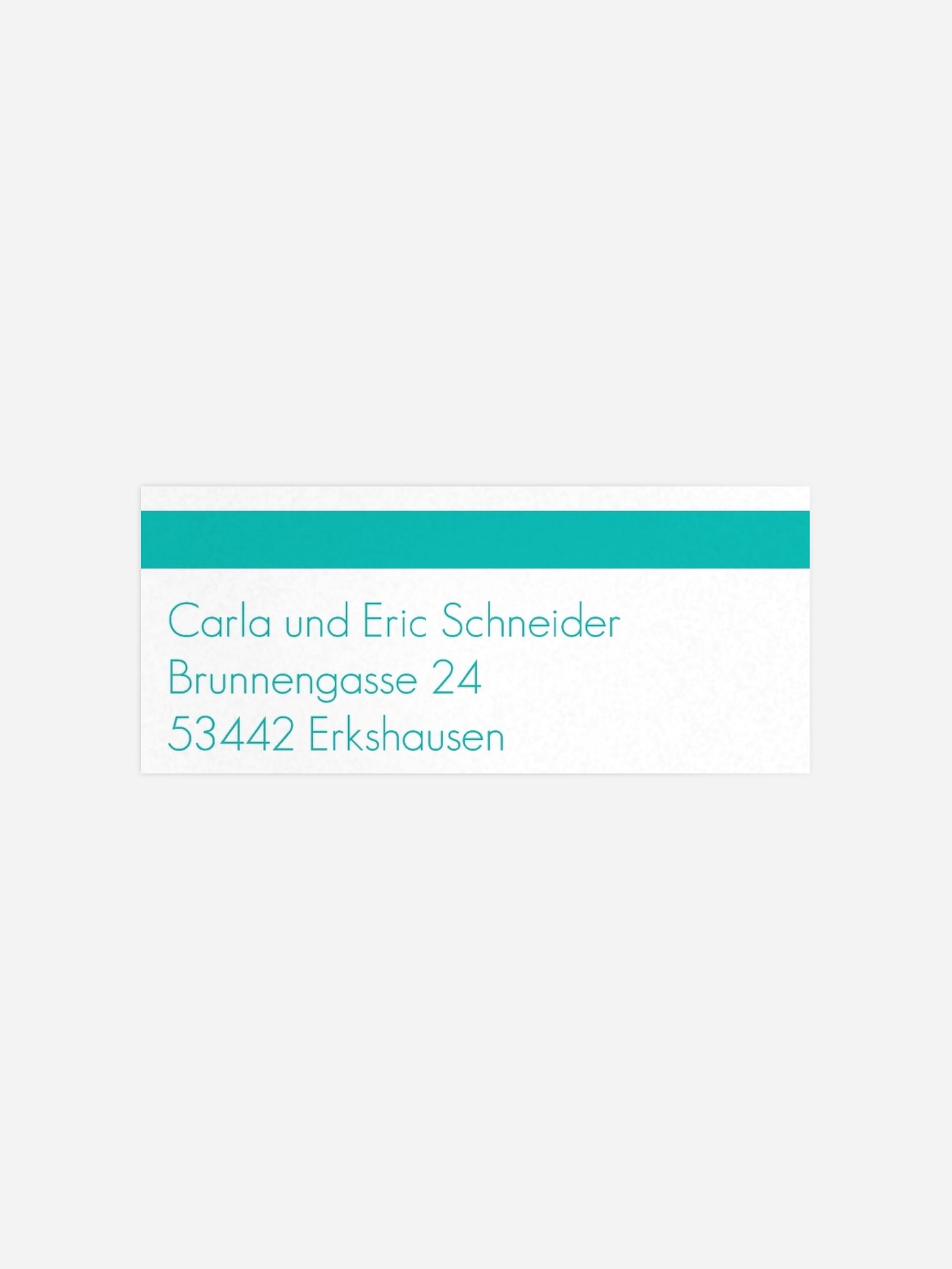 Absenderaufkleber Geburt Fotoreich