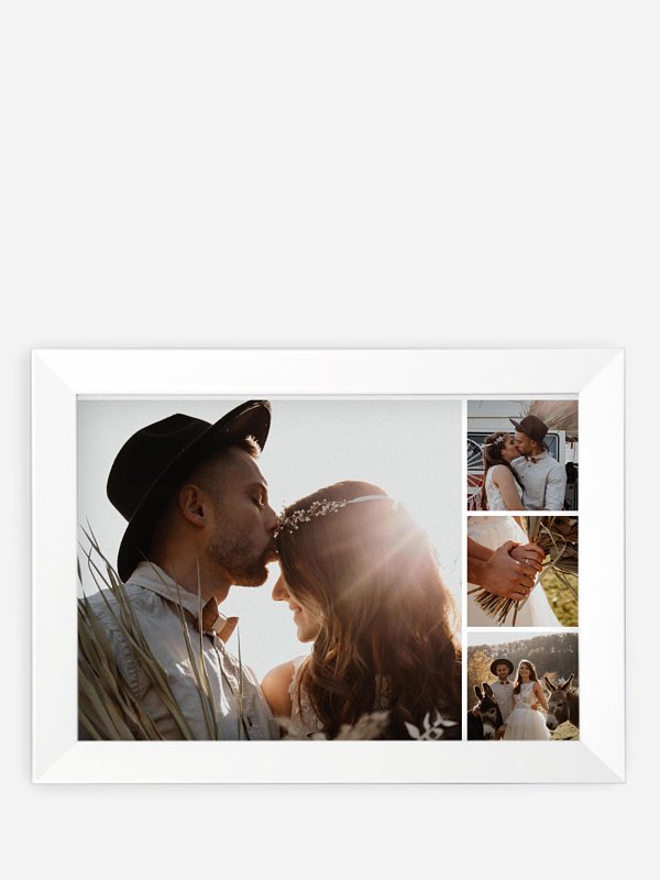 Wandbild Hochzeit Memory