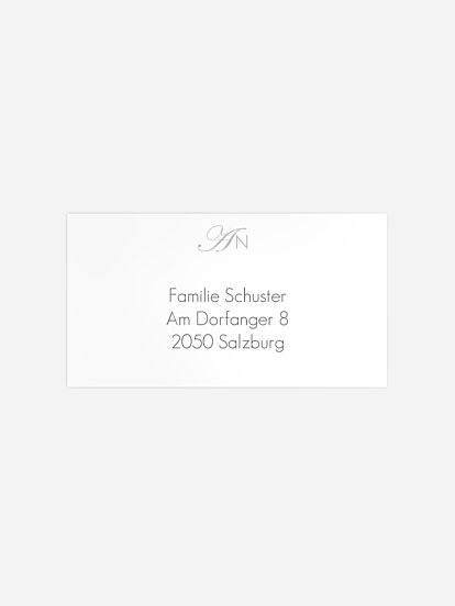 Empfängeraufkleber Trauer Engel