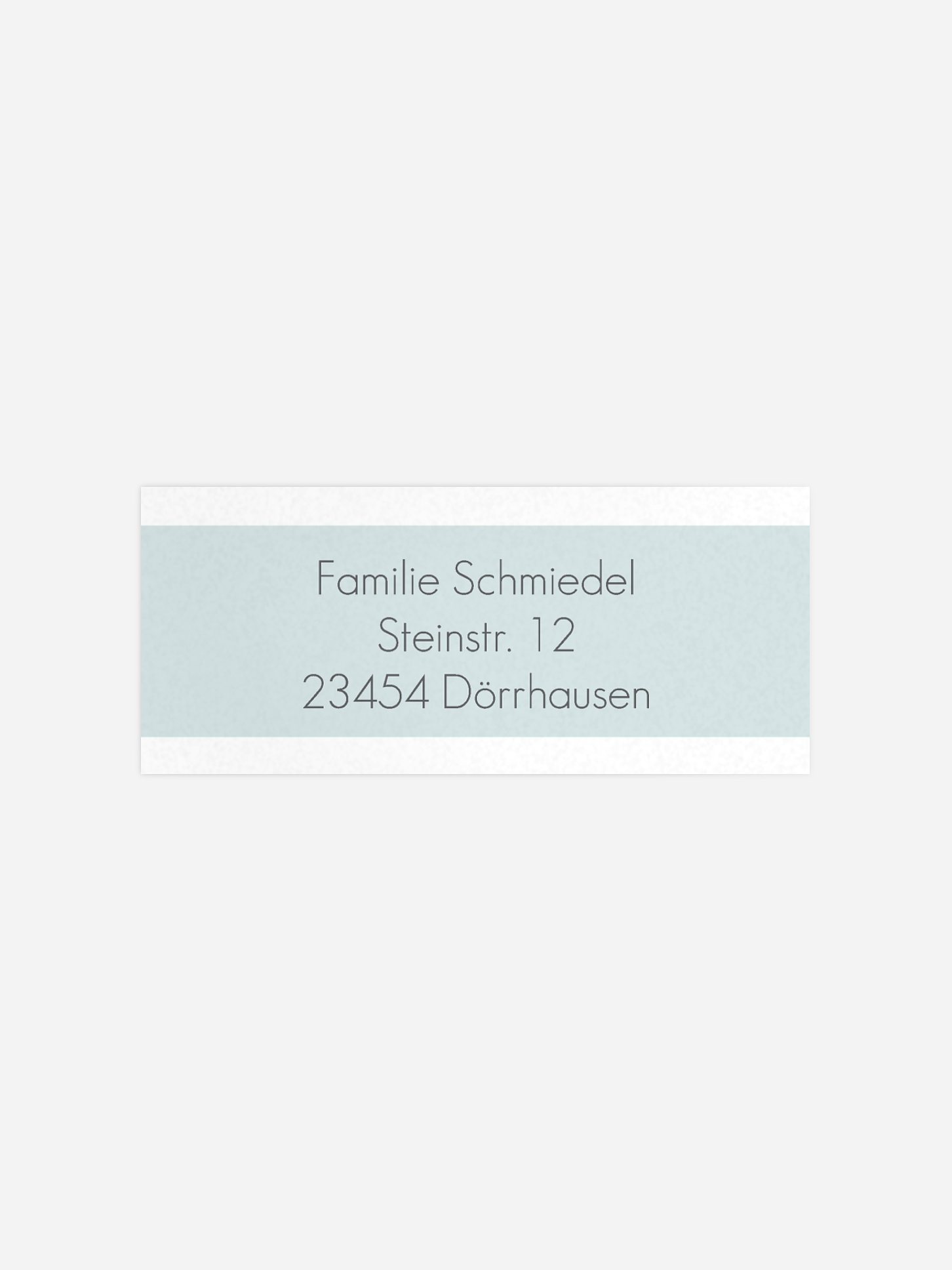 Absenderaufkleber Trauer Licht