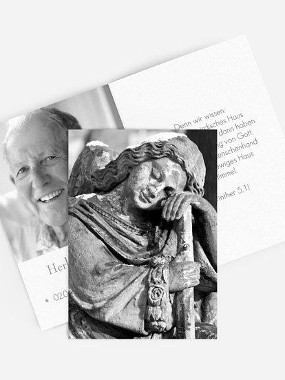 Sterbebild Ewige Ruhe