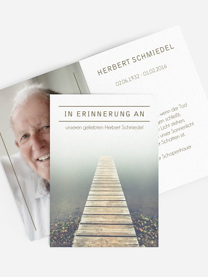 Sterbebild Nebelmeer