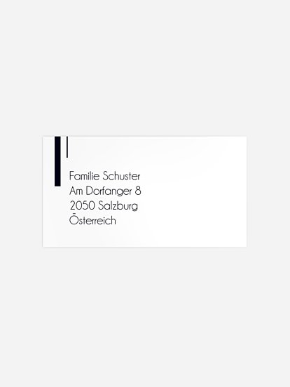 Empfängeraufkleber Trauer Calla