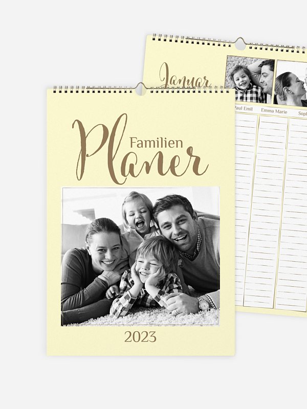 Familienkalender Perfect Timing 5 Spalten