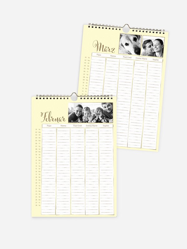 Familienkalender Perfect Timing