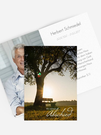 Sterbebild Seelenruhe