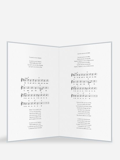 Livret de messe Livret de messe