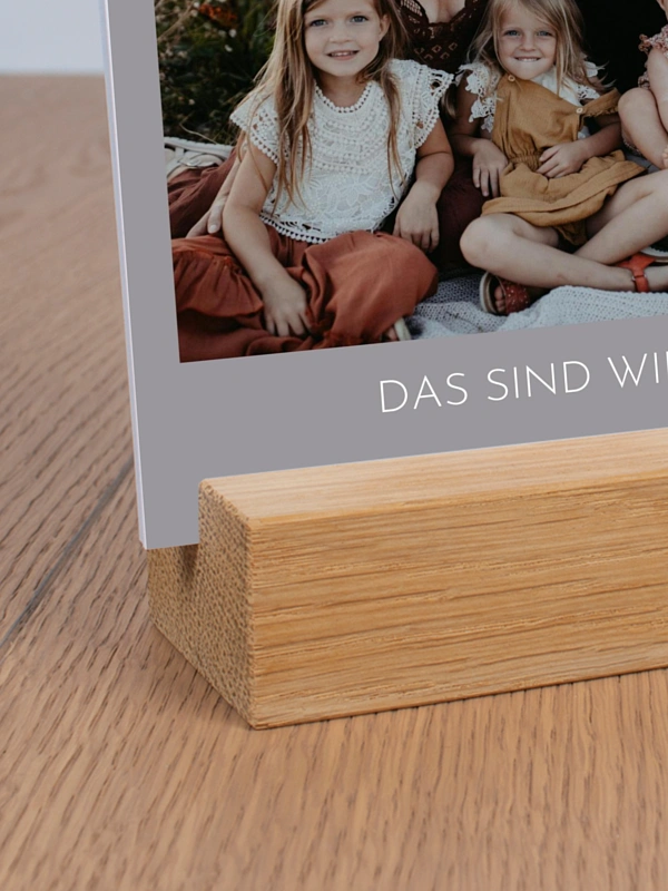 Fotohalter Momentaufnahme