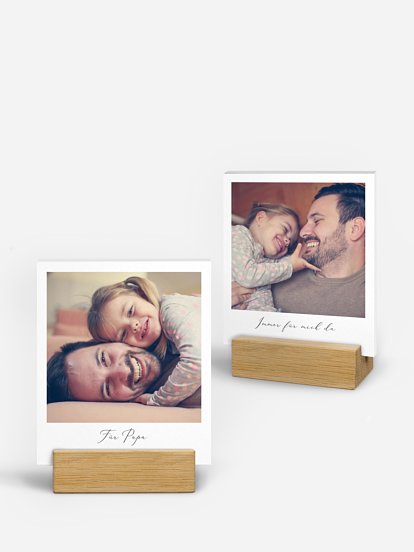 Fotohalter Vatertag Momentaufnahme