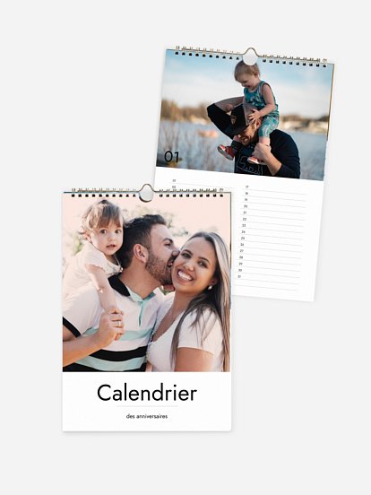 Calendrier anniversaire De bons moments