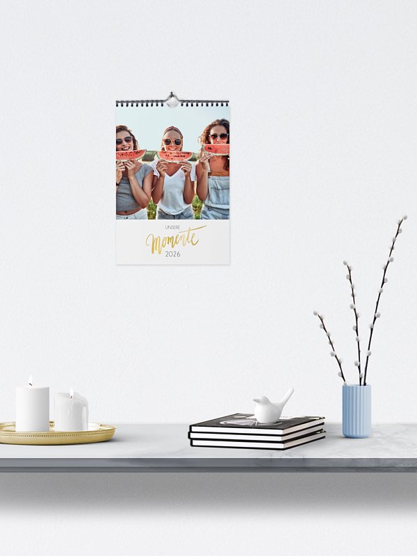 Wandkalender Modern Lettering