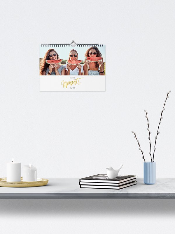 Wandkalender Modern Lettering