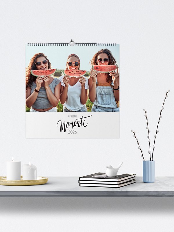 Wandkalender Modern Lettering