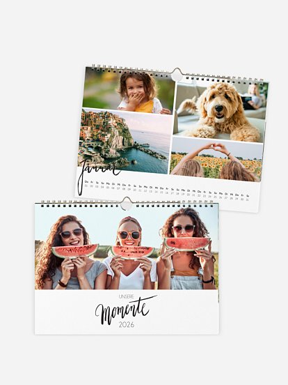 Wandkalender Modern Lettering