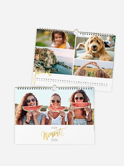 Wandkalender Modern Lettering