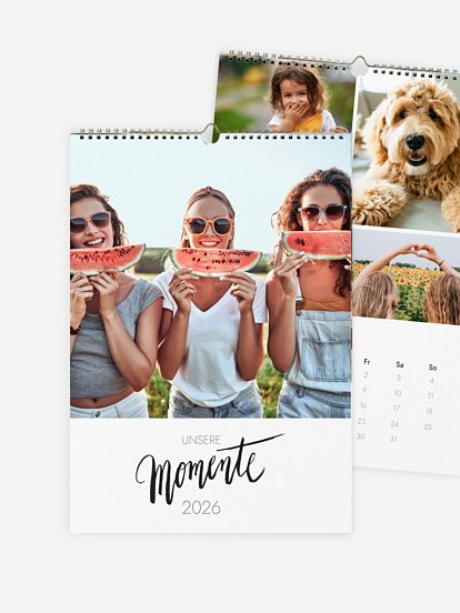 Wandkalender Modern Lettering
