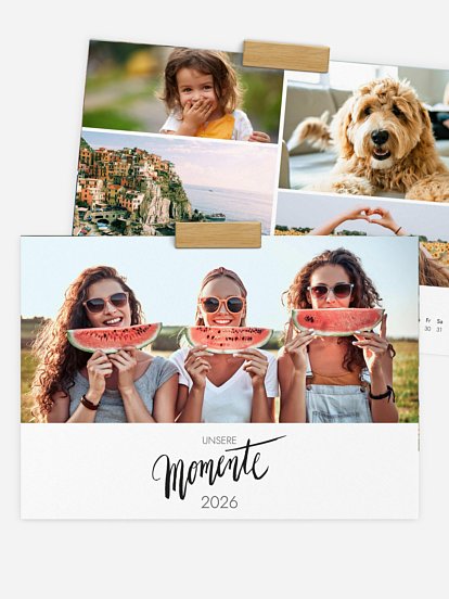 Wandkalender Modern Lettering