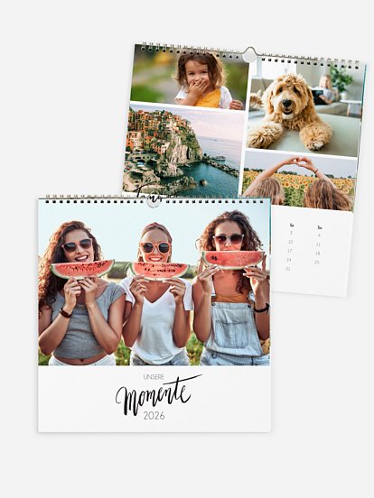 Wandkalender Modern Lettering