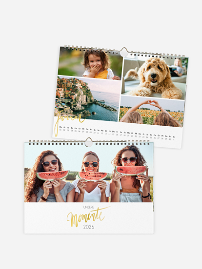 Wandkalender Modern Lettering