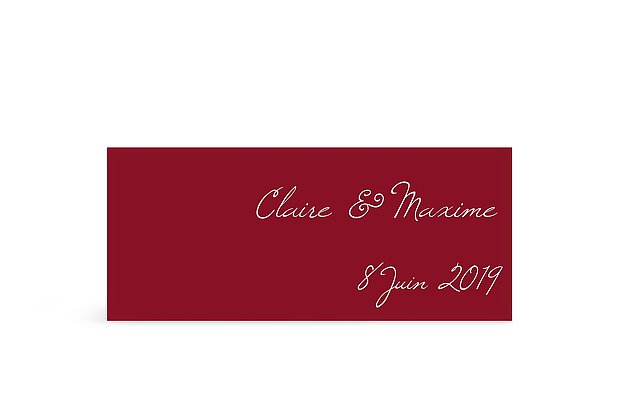 Étiquette cadeau mariage Traditionell