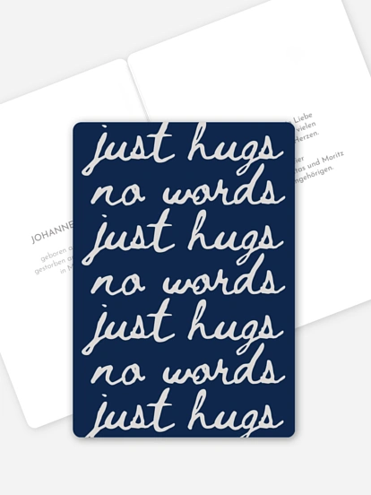 Trauerkarte No Words