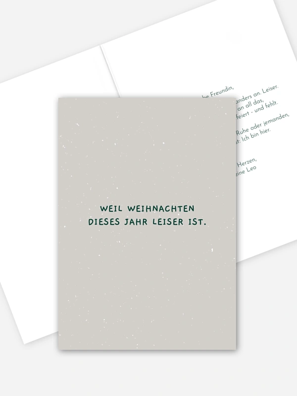 Leise Weihnacht