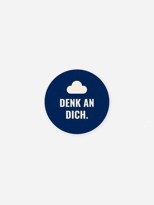 Denk an dich - Wolke