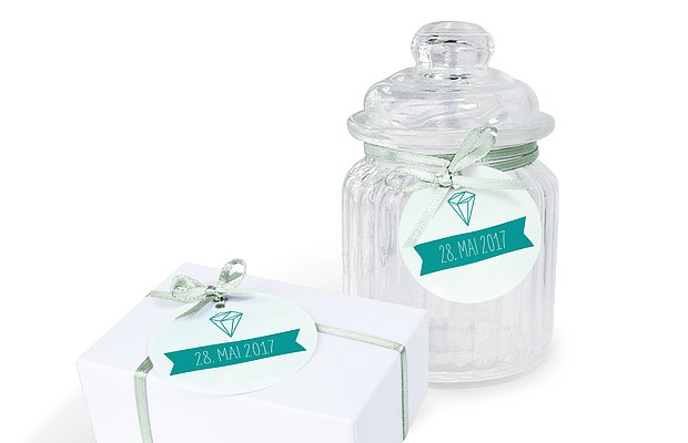 Anhänger mit Band zur Hochzeit Diamond