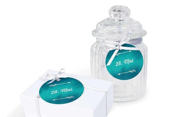 Anhänger mit Band zur Hochzeit Boho