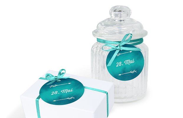 Anhänger mit Band zur Hochzeit Boho