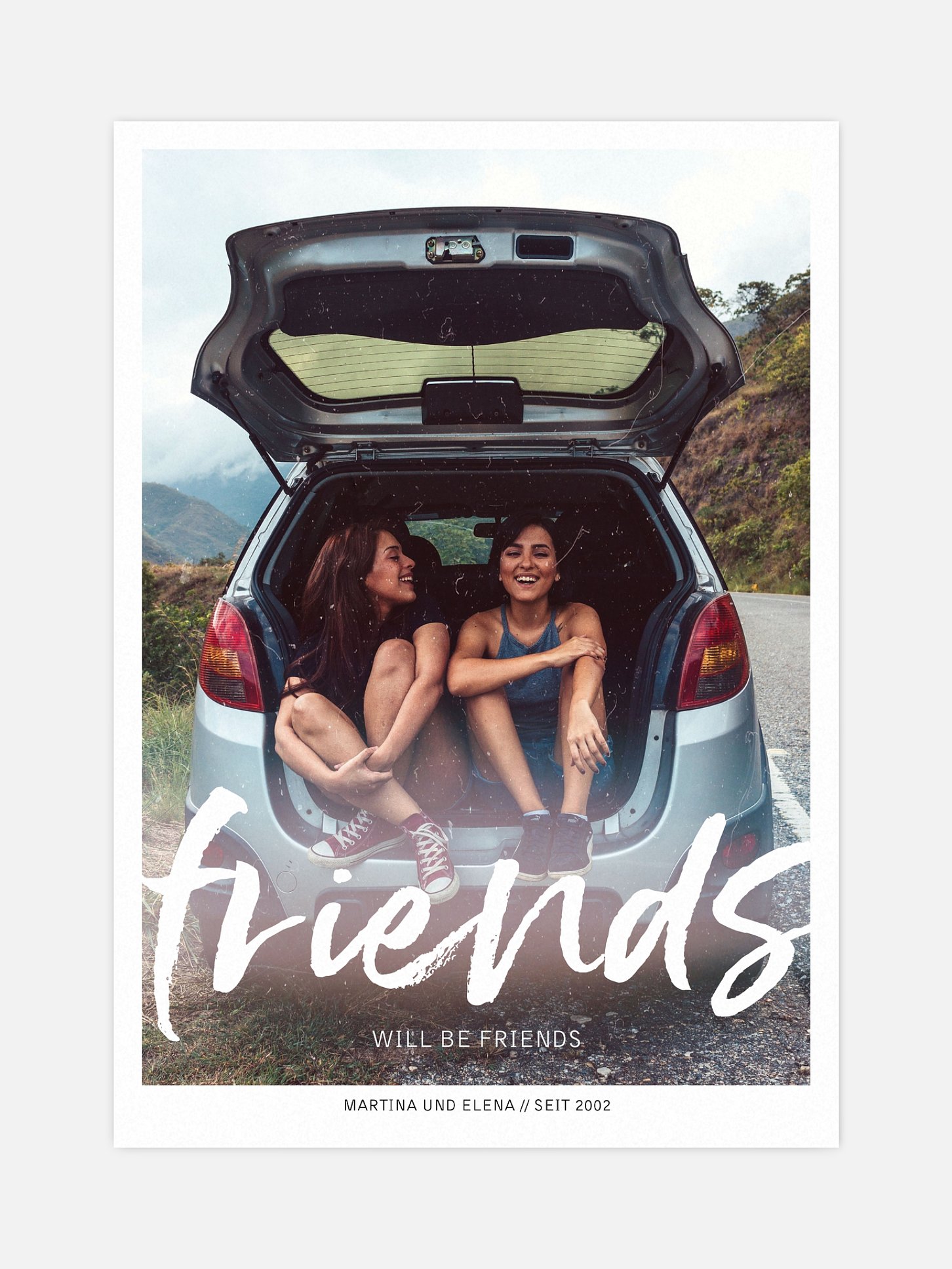 Poster Friends Will Be Friends