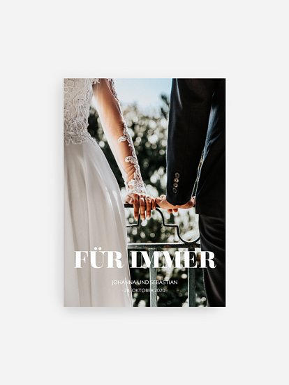 Poster Für immer wir