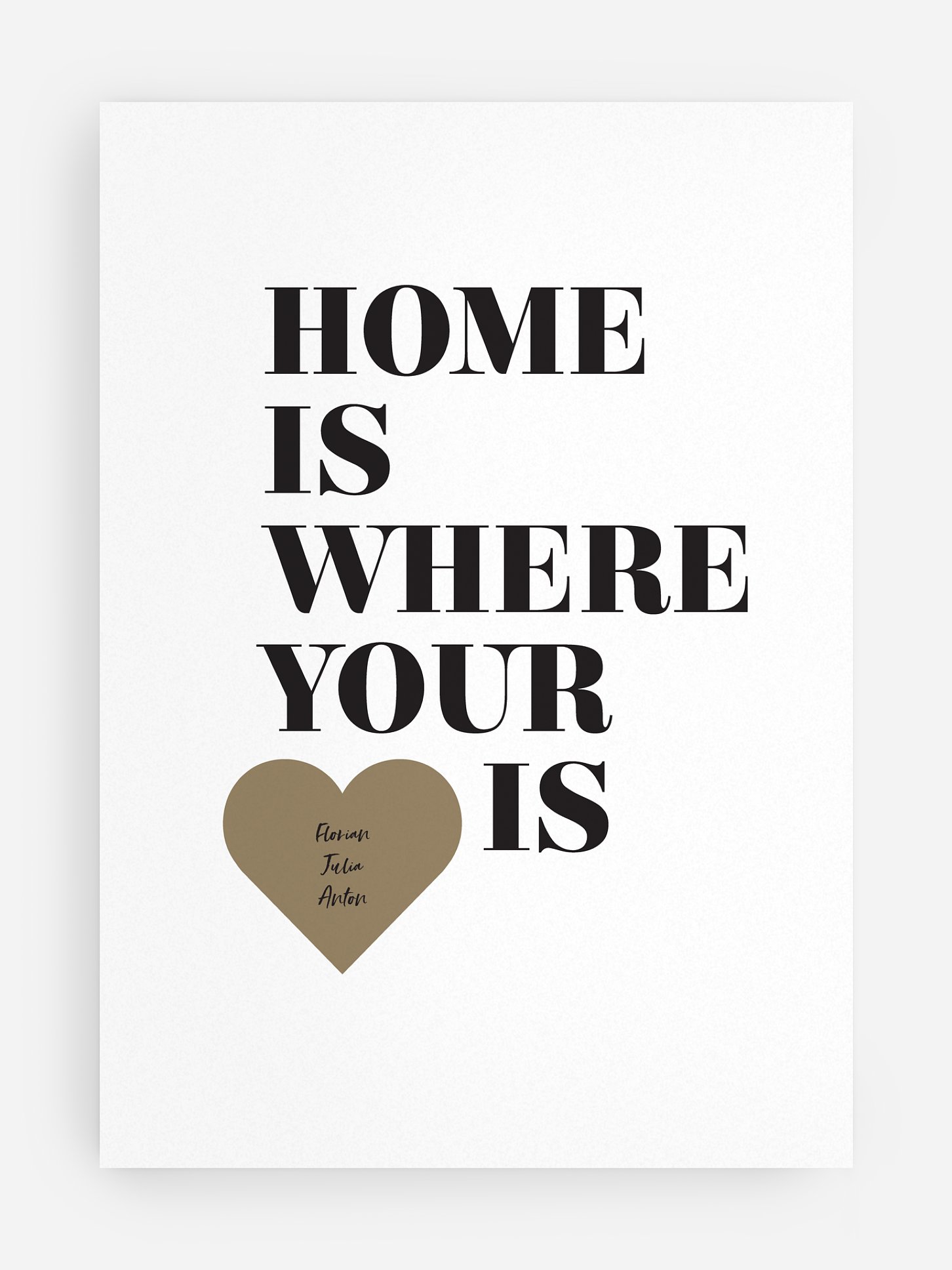 Poster Home Is