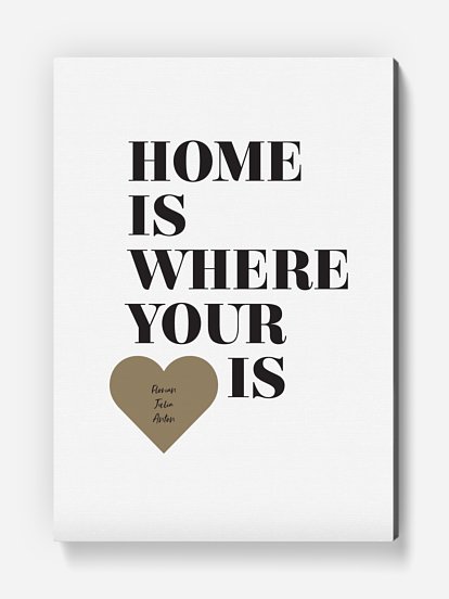Poster Home Is