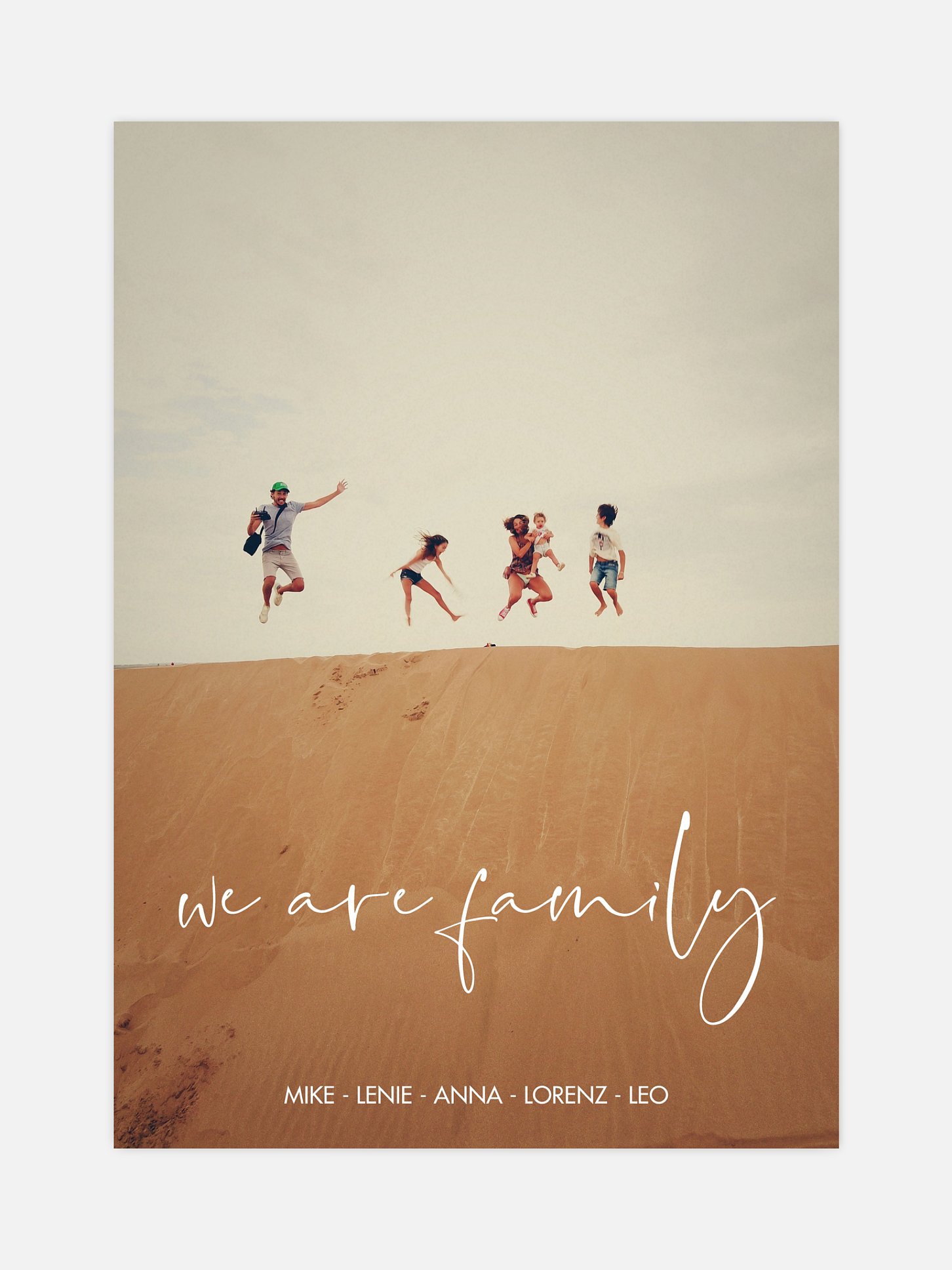 Poster Ostern We Are Family