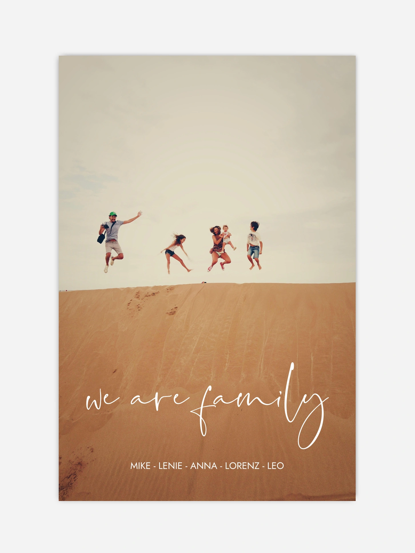 Poster Ostern We Are Family