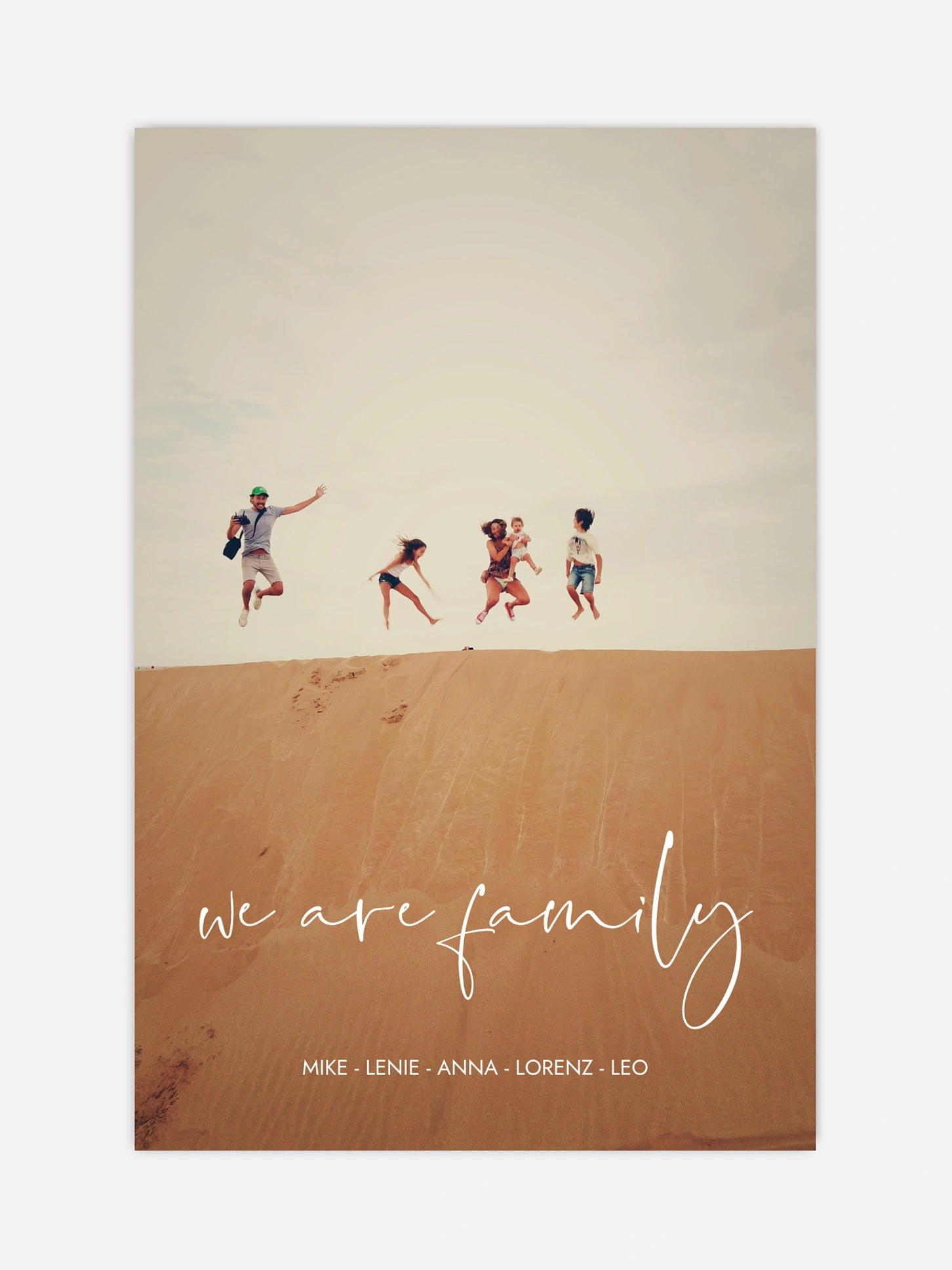 Poster Ostern We Are Family