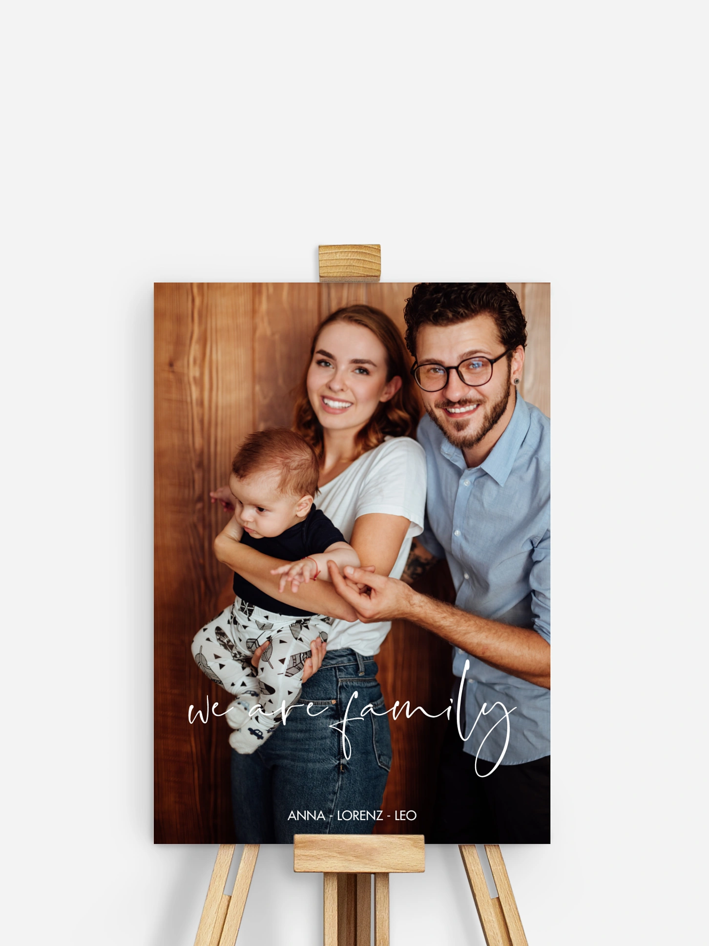 Poster Geburt We Are Family