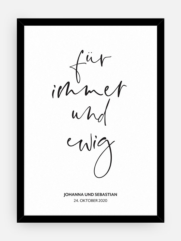 Poster Auf ewig