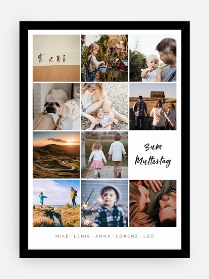 Poster Muttertag Augenblick