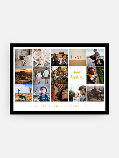 Poster Muttertag Augenblick