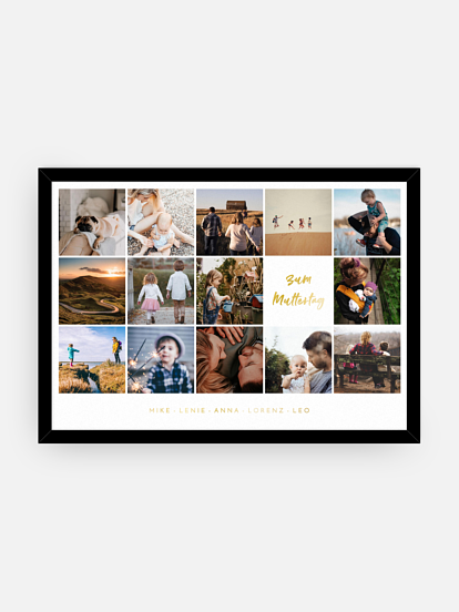 Poster Muttertag Augenblick