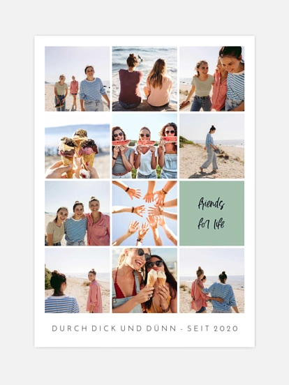 Poster Augenblick