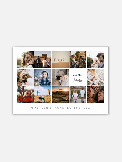 Wandbilder Vatertag Augenblick