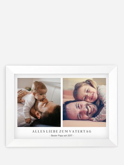 Wandbilder Vatertag Back in Time