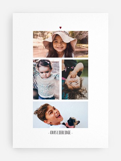 Poster Muttertag Lieblinge