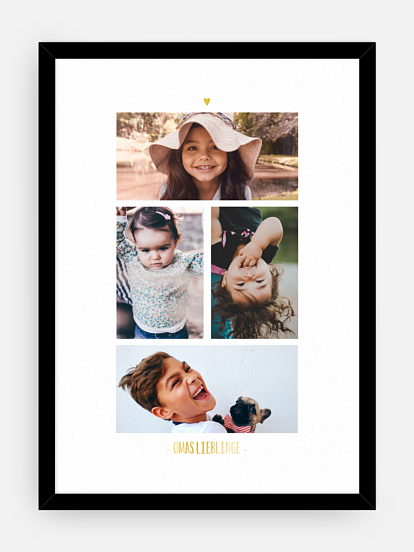 Poster Muttertag Lieblinge