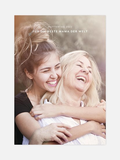 Poster Muttertag Für die Besten